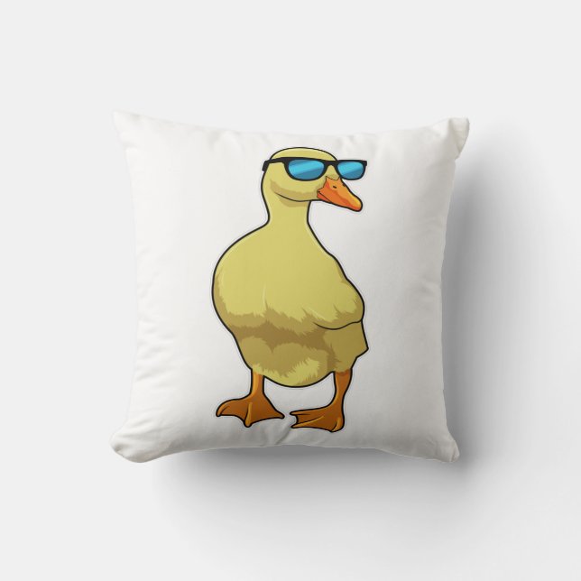 Coussin Duck with Sunglasses (Recto)