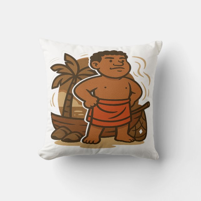 Coussin Dumi Island Guardian (Recto)