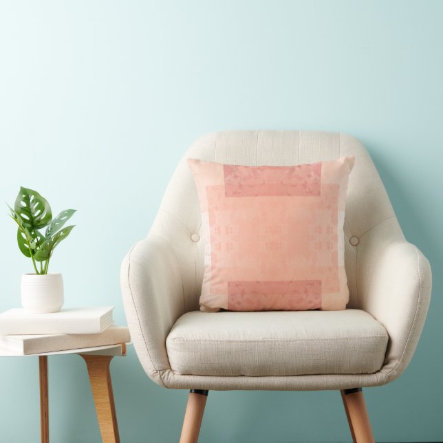 Coussin Dunes Roses Pastel avec Sable Chaud & Oriental  (Chaise)