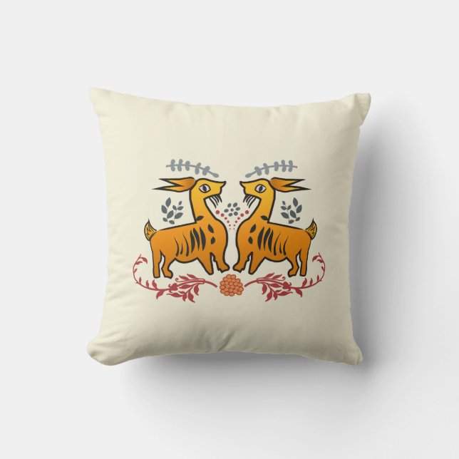 Coussin Dúo de cabras Cojín (Recto)