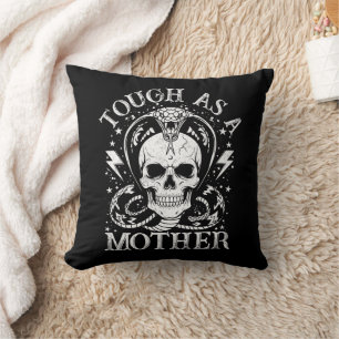 Coussin Dure comme une mère humour marrant de maman matern