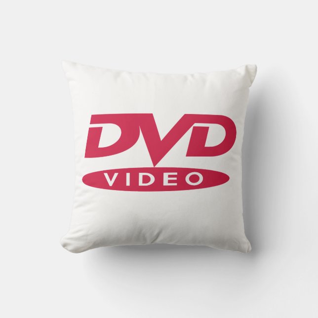 Coussin DVD Video Red Logo - Cushion (Recto)