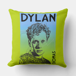 Coussin Dylan Thomas Welsh Poet