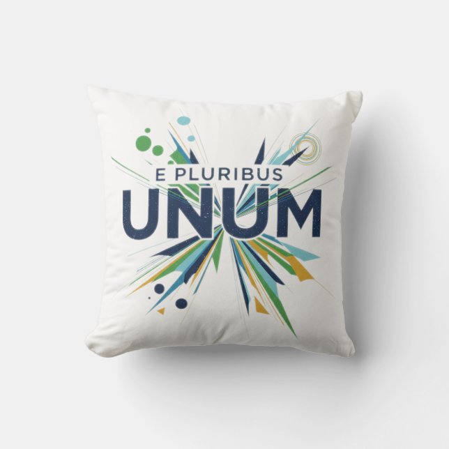 Coussin E Pluribus Unum (Recto)