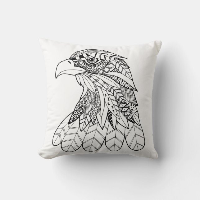 Coussin Eagle inspiré (Recto)