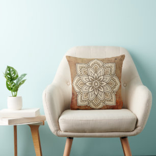 Coussin Earthy Mandala