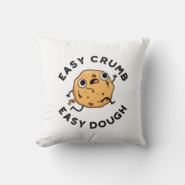 Coussin Easy Crumb Easy Dough Funky Cookie Pun (Recto)