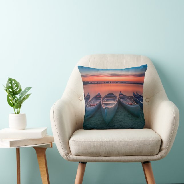 Coussin Eau | Baie de Saint-Louis Missouri (Chaise)