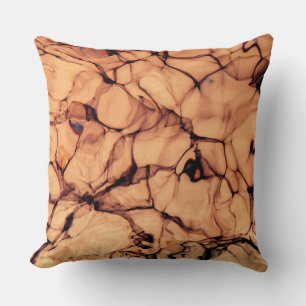 Coussin Eau bleue étincelante inversée