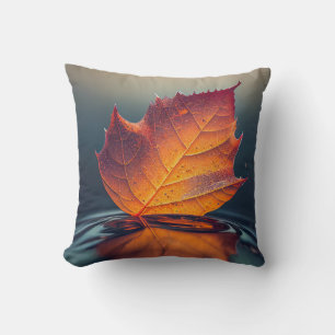 Coussin Eau de feuilles Calme Nature Tranquille Saison pai