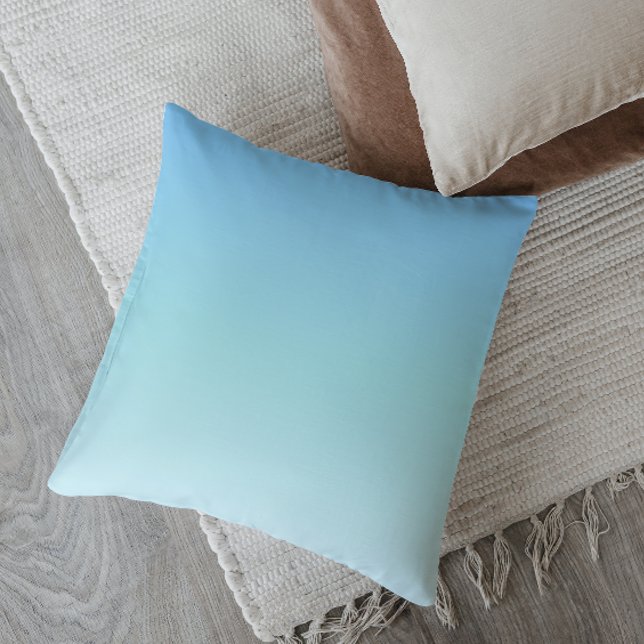 Coussin Eaux Ombres Calmes Minimalistes (Créateur téléchargé)