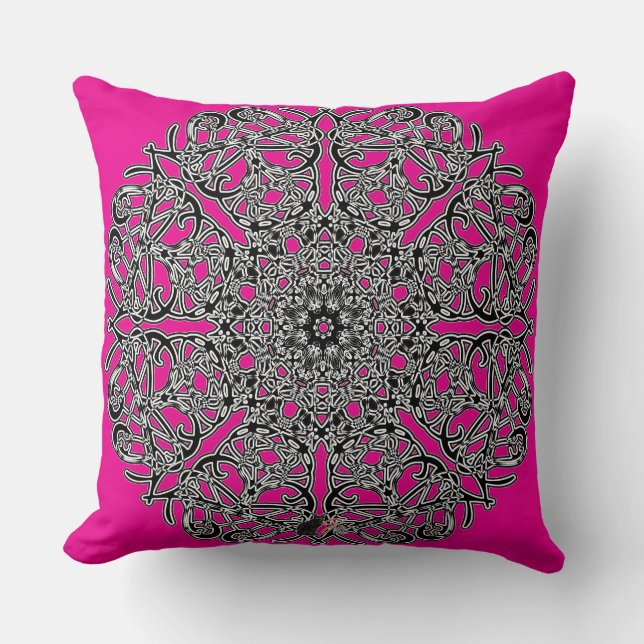 Coussin Éblouir Octa Glyph (Recto)