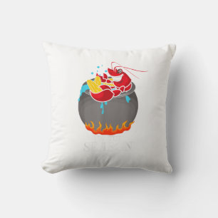 Coussin Ébullition d'écrevisses, c'est la saison Crawdaddy