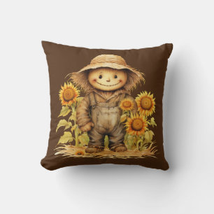 Coussin Écart avec tournesol