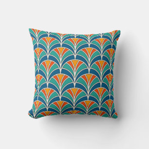 Coussin Échelle de poisson : asiatique traditionnel