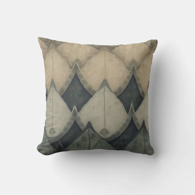 Coussin Échelles de dragon (Recto)