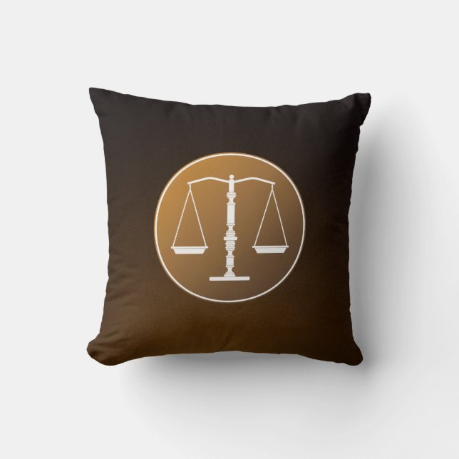 Coussin Échelles de justice (Recto)
