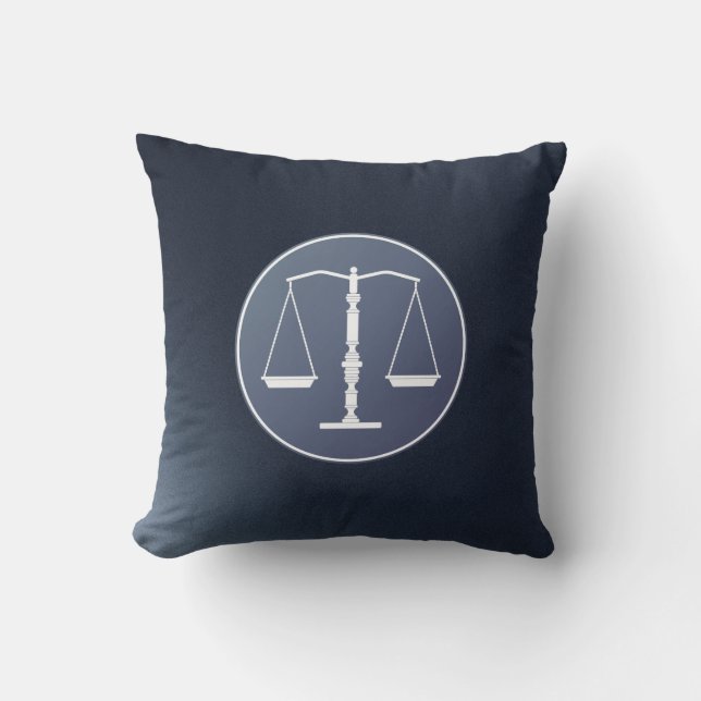 Coussin Échelles de justice (Recto)