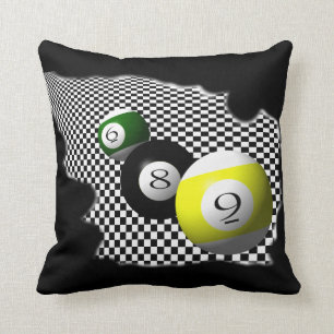 Coussin éclaboussure de Psychobabble de boules de piscine