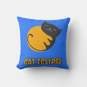 Coussin Éclipse de chat