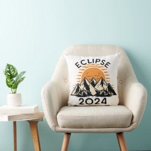 Coussin Éclipse solaire totale 2024