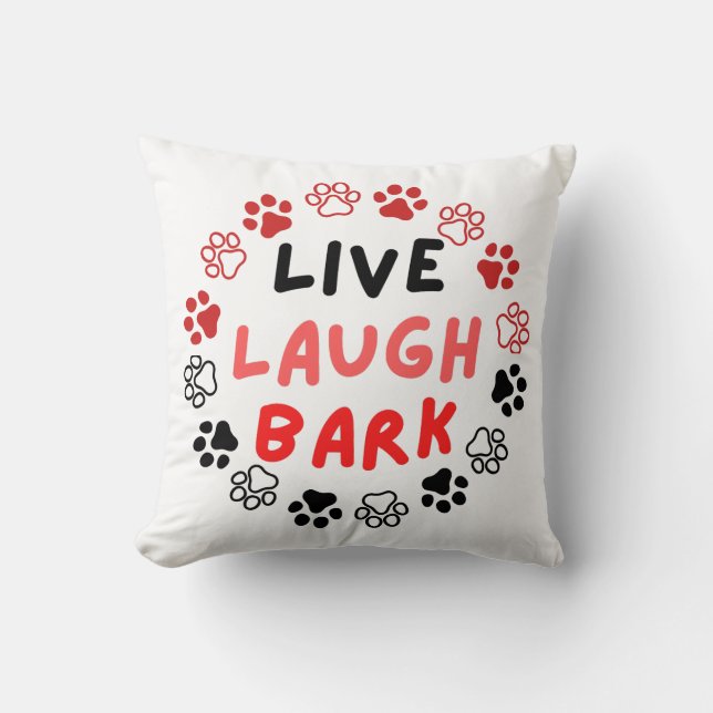 Coussin Écorce de rire (Recto)