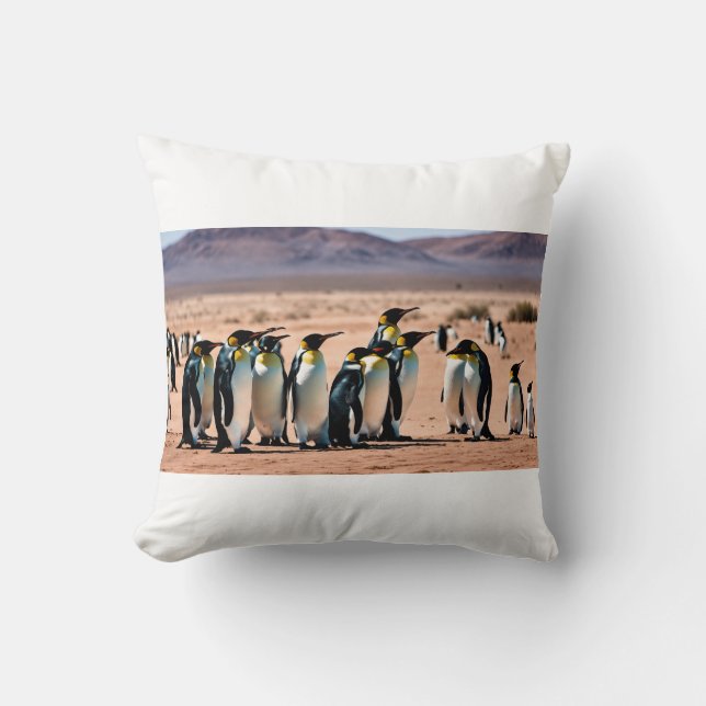 Coussin Ecos del Hielo en la Arena (Recto)