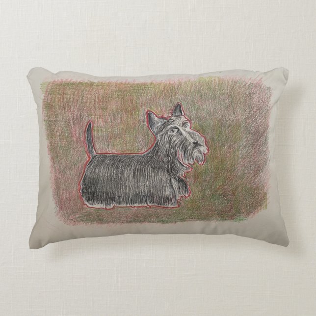 Coussin écossais Terrier (Devant)