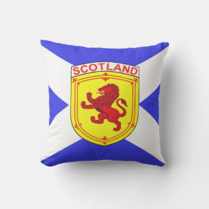 Coussin Ecosse, Lion Rampant, Ancien drapeau d'Ecosse