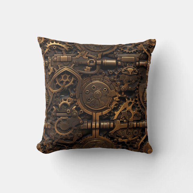 Coussin Écouteurs à vapeur Lancer l'oreiller (Recto)