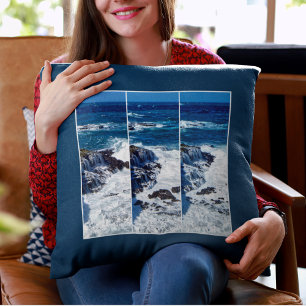 Coussin Écraser Des Vagues Série D'Images Lancer L'Oreille