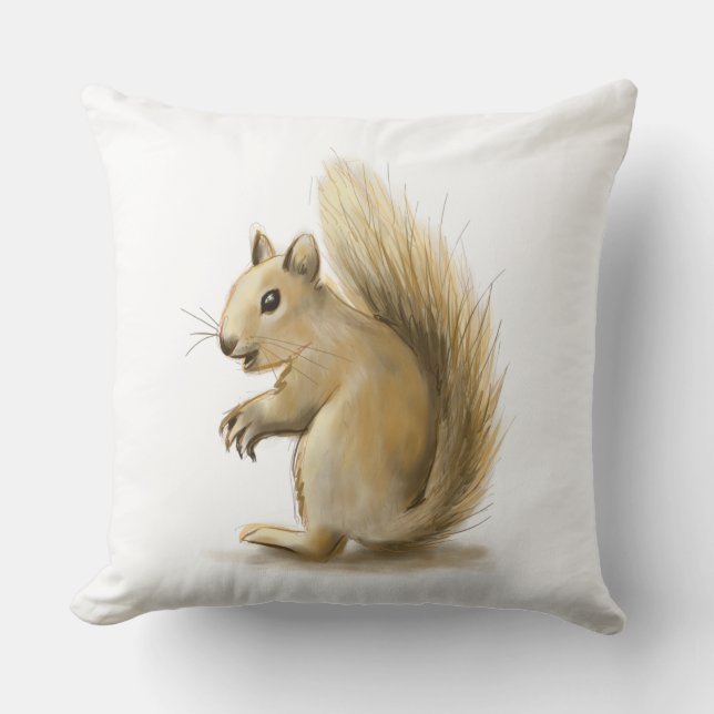 Coussin Écureuil (Recto)