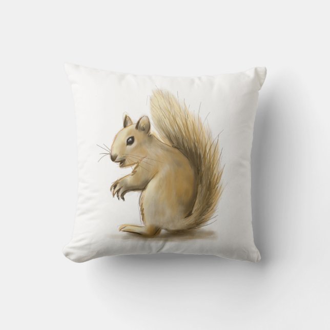 Coussin Écureuil (Recto)