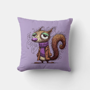 Coussin Écureuil d'hiver