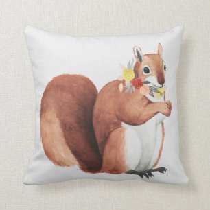 Coussin Écureuil forestier