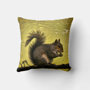 Coussin Écureuil gris de l'Est