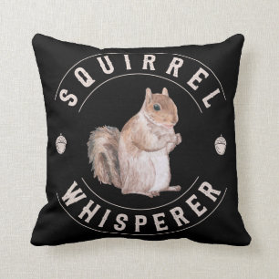 Coussin Écureuil Whisperer Cute Nuts Écureuil Laitier