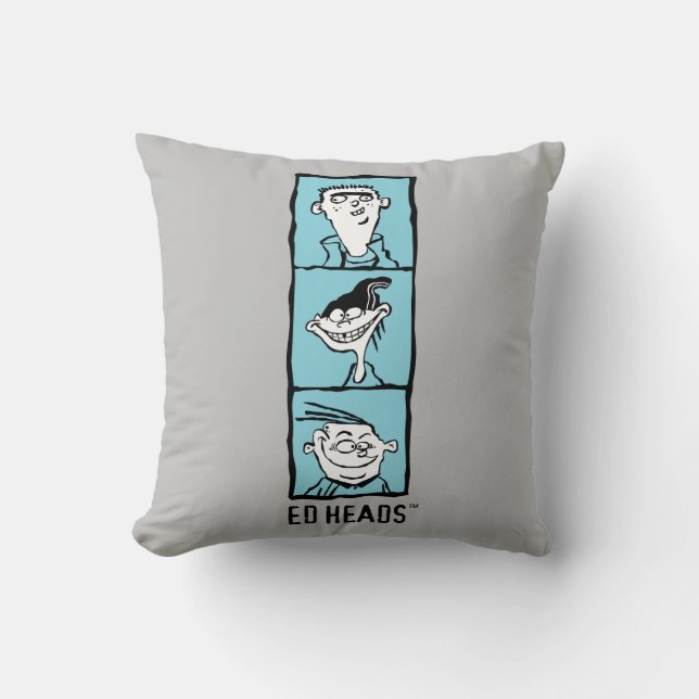Coussin Ed, Edd, n Eddy - Ed Heads (Recto)