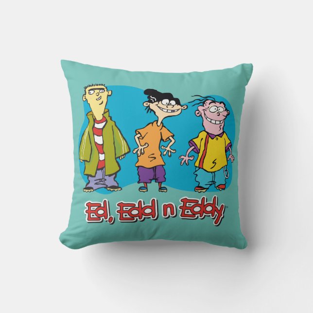 Coussin Ed, Edd, n Eddy Smiling (Recto)