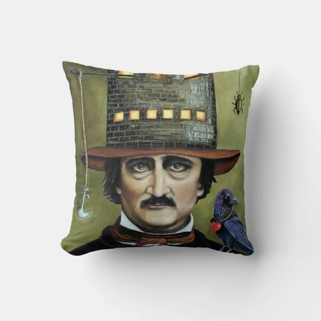 Coussin Edgar Allan Poe (Recto)