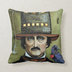 Coussin Edgar Allan Poe
