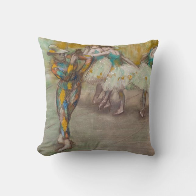 Coussin Edgar Degas - Danse de l'Arlequin (Recto)