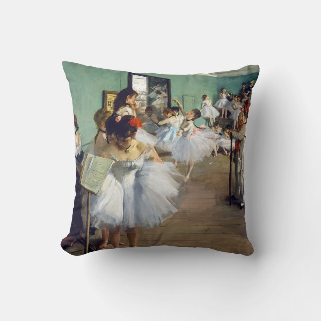 Coussin Edgar Degas - La Classe de danse (Recto)