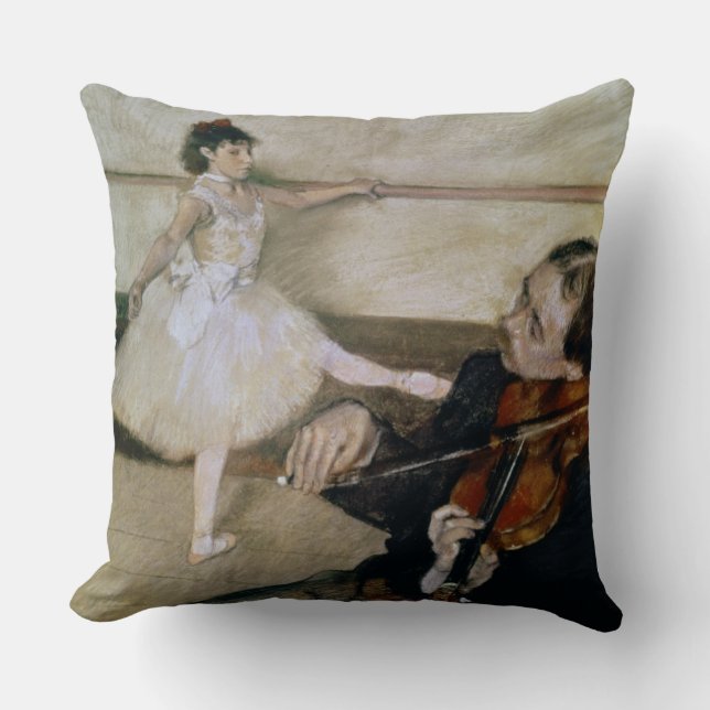 Coussin Edgar Degas | la leçon de danse, c.1879 (Recto)