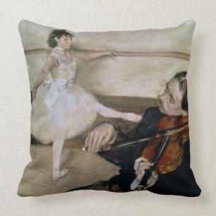 Coussin Edgar Degas   la leçon de danse, c.1879
