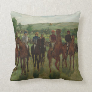 Coussin Edgar Degas   les cavaliers