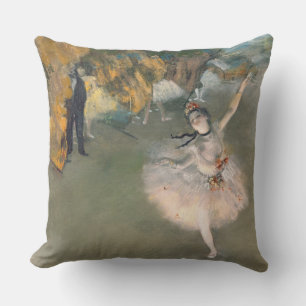 Coussin Edgar Degas L'étoile ou la danseuse sur scène
