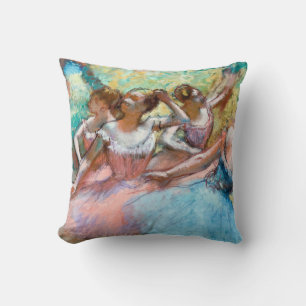 Coussin Edgar Degas - Quatre ballerines sur scène