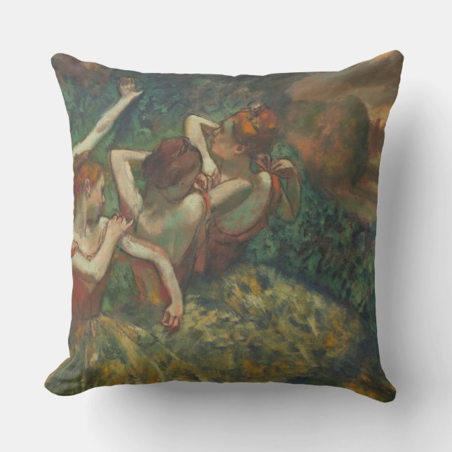 Coussin Edgar Degas | quatre saisons dans l'une tête, (Recto)