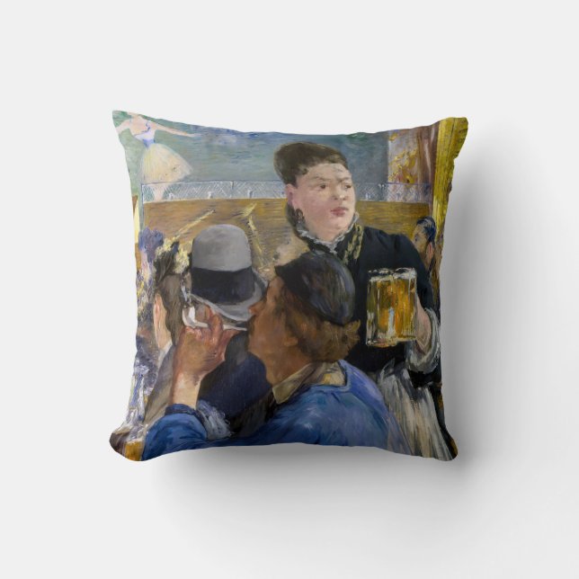 Coussin Edouard Manet - Coin de cafe-concert (Recto)